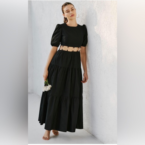 Charlie Holiday Dresses & Skirts - Anthropologie Charlie Holiday Black Andrea Maxi Dress Medium